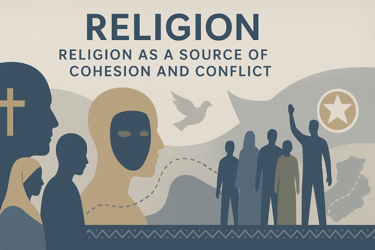 Religion as a source of cohesion and conflict